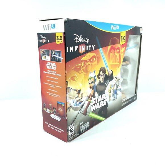 wii disney infinity Star Wars starter pack NIB - Picture 3 of 12